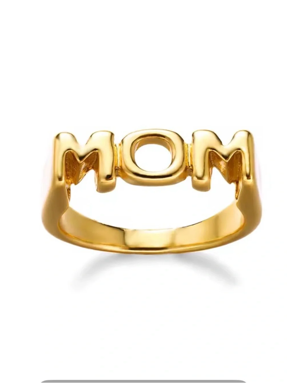 New Gold MOM Ring – Size 6 💛